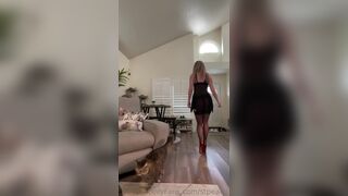 STPeach Leaked Fansly Sheer Lace Lingerie Dress PPV Video
