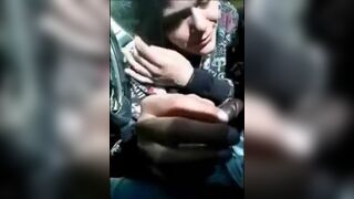 Girl living on the streets sucks cock for a living, today she sucks off a bbc in the car for 10 dollar.