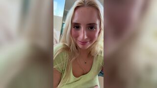 Madison Cute Blonde Shows Tits and Shaking Ass on Cam Onlyfans Video