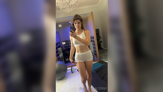 Amanda Cerny Nipples Seethrough After Workout Onlyfans Video