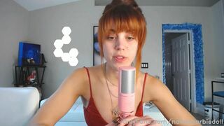 nakedbarbiedoll Red Head Beauty with Perfect Tits Leaked Live Stream Onlyfans Video