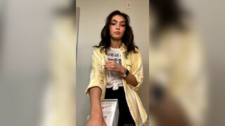 Amira Brie Shows her Amazing Curvy Tits and Figure on Cam Onlyfans Video