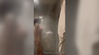 Amira Brie Scrubbing Her Big Tits And Ass In The Nude Shower Onlyfans Video