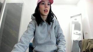 hotfallingdevil Lusty Chick Gets Exposed her Amazing Tits and Pussy While Wearing Vibrator in Live Stream Video
