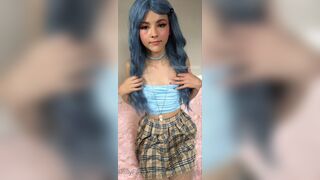 FulltimeCrybaby Tiny teen Getting Naked On Cam Onlyfans Video