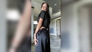Christina Khalil Sexy Dancing Thong Strip