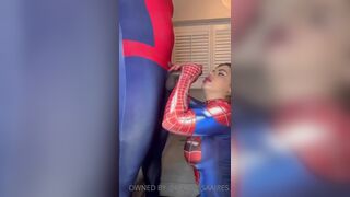 Lissa Aires - Spider-Girl Creampied By Spiderman