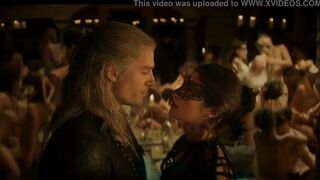 Hot Anya Chalotra & Naked Orgy Scene – The Witcher