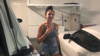 Ariana Marie Throating Juicy Dick And Fucked Nasty Cunt In The Garage Onlyfans Video
