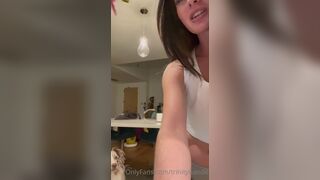 TrinityBandit Teasing Booty And Squeezing Tits In The Kitchen Onlyfans Video
