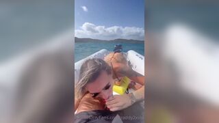 Hannahmakala Fucking on The Motorboat in The Sea Onlyfans