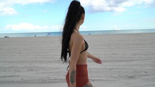 Bitchinbubba - Rae Topless On The Beach Video