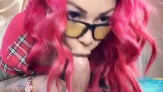 SeeBrittanya Nasty Gf Face Sits Before Getting Cumshot After Doing Blowjob Video