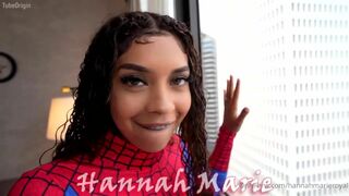Hannah Marie - Curly Teen Spider Women Destroying Monster Cock