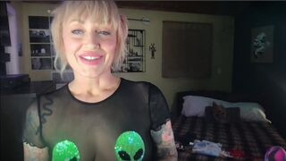 Griffon Ramsey Exposed Her Tits And Teasing Booty In Seethrough Leaked Stream Video