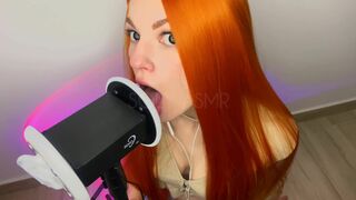 Soly ASMR Teasing Her Fans With Ear Licking And Small Tits Leaked Video