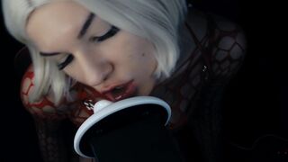 Soly Wearing Sexy Seethrough Ear Licking And Handjob ASMR Leaked Video