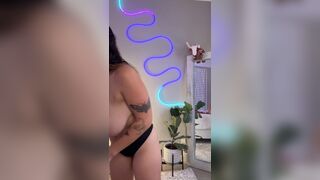 Tatievans Gets Naked And Playing Nipples While Exposing Hairy Cunt Onlyfans Video
