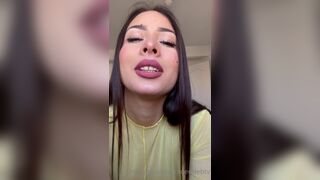 Chloe Warm TV Masturbating with fingers and Dildo til Orgasm