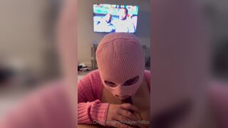 Tayler Hills Shy Baby Takes Big Cock into her Mouth at Night Onlyfans Video