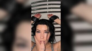 Railey Diesel Bondage Babe Getting Vibrated by a Guy While Wearing Tight Bra and Pantie Onlyfans Video