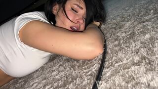 Railey Diesel Getting Fucked by Dildo Machine While Laying on Floor Onlyfans Video
