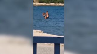 Today in slutty monday a slut getting banged in a lake.