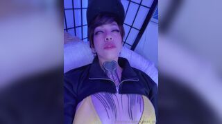 Kawaii_Girl Moans When Vibrating her Juicy Pussy in Disco Light ASMR Onlyfans Video
