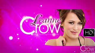 LeanneCrow Getting Naked and Playing with her Huge Tits on Cam Video