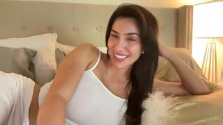 Lauren Blake Teasing Her Big Tits In Sexy Dress Video