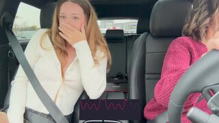 Nadia Foxx Having Fun With Lesbian Thot In Car Onlyfans Video