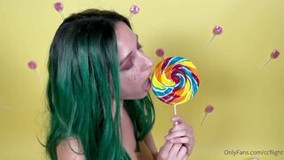 Ccflight Playing Nipples And Playing Nasty Cunt While Sucking Lollipop Onlyfans Video