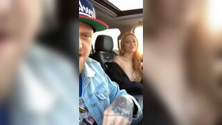 Madison Morgan Exposing Nipples And Shows Nasty Cunt In The Car Leaked Onlyfans Video
