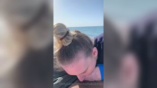 Michabubbles PPV Sucking BBC In The Beach Onlyfans Leaked