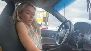 Mishler Gives Handjob To Boyfriend In Car POV Onlyfans Video