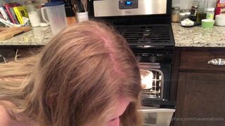 Savannah Solo Masturbating While Baking Her Cookies Onlyfans Video