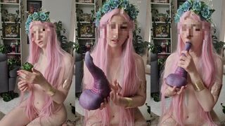 Aryapumpkin Fucking Her New Dildo In Pink Cunt Onlyfans Video