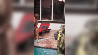 Paige VanZant Onlyfans Nude By The Pool Video Leaked
