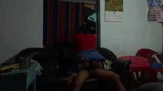 Brother kicked sister’s pussy when she came home in Diwali
 Indian Video
