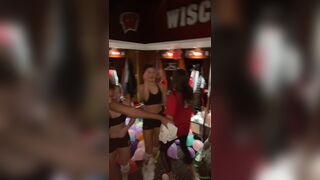 Wisconsin Volleyball Nude Parting