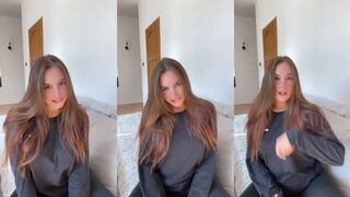 TikTok Model Exposing Tits In Sexy Transition Video