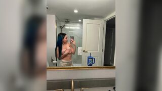 Sofiiiagomez Nude Tits Covering Handbra Selfie Ppv Leak
