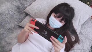 nana_taipei Cute Asian Babe Getting Fucked While Playing Nintendo Switch