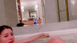 Maria Nagai Nude Bathtub Teasing Video Onlyfans
