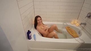 AngelBaeXO Big Booty Gets Anal Creampie Fucked in The Bathtub