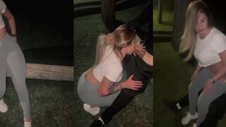Aline Novak Brazilian Thicc Girl Suck And Fuck a Guy in Public Place