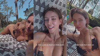 Rachel Cook Teases Her Tits In Sexy Bikini Onlyfans Video