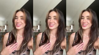Itsnatalieroush Shows Horny Tits In Seethrough Onlyfans Video