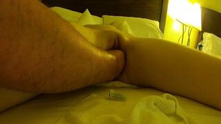 My wife loves to push my fist into her pussy
