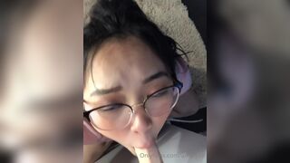 Ambiyah Giving A Amazing Dildo blowjob - Leaked Onlyfans